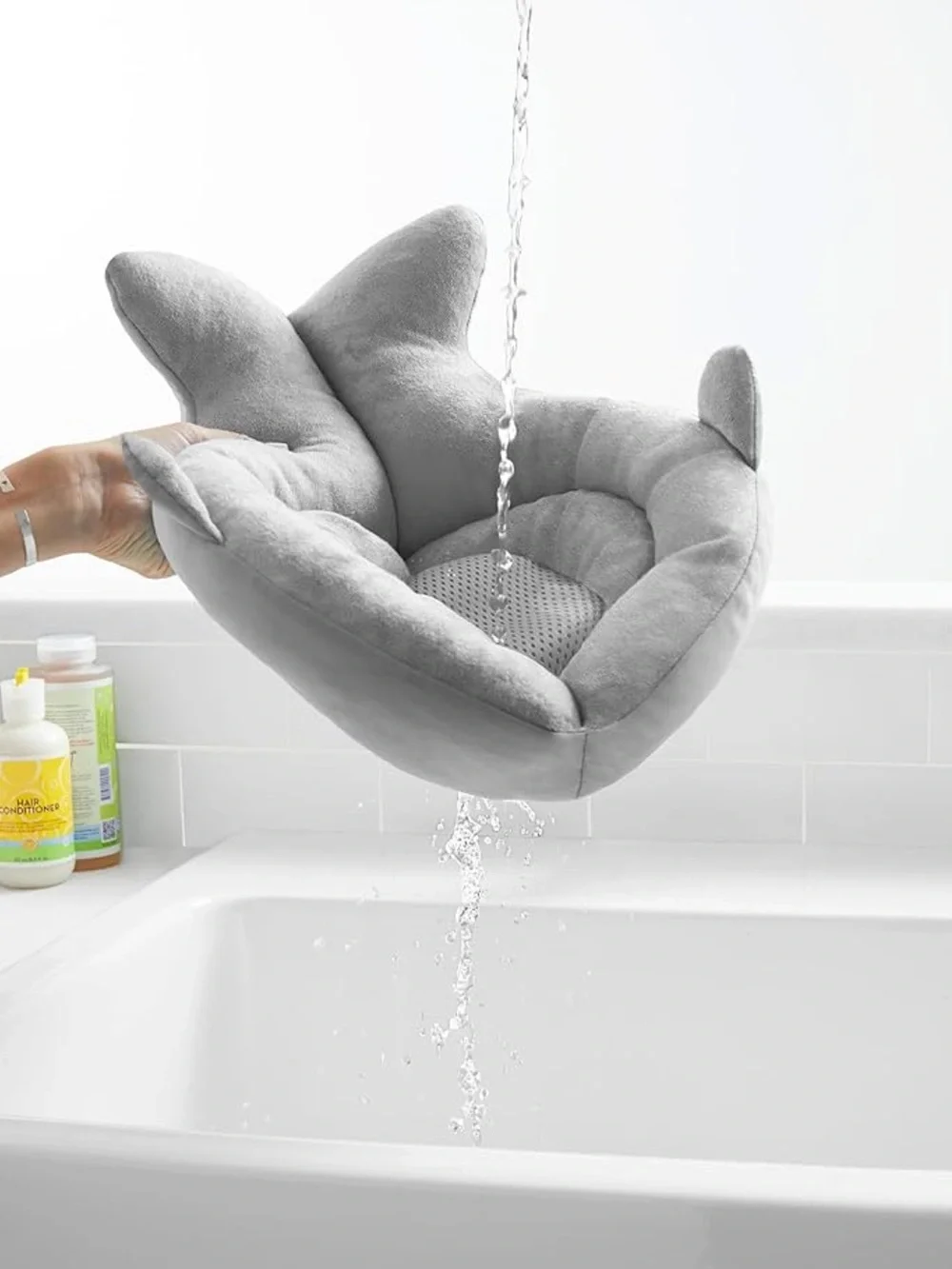 Skip Hop Gray Infant Bath Support Cushion